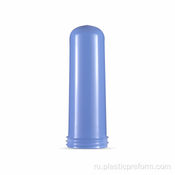 38 -миллиметровая акриловая синяя косметическая бутылка